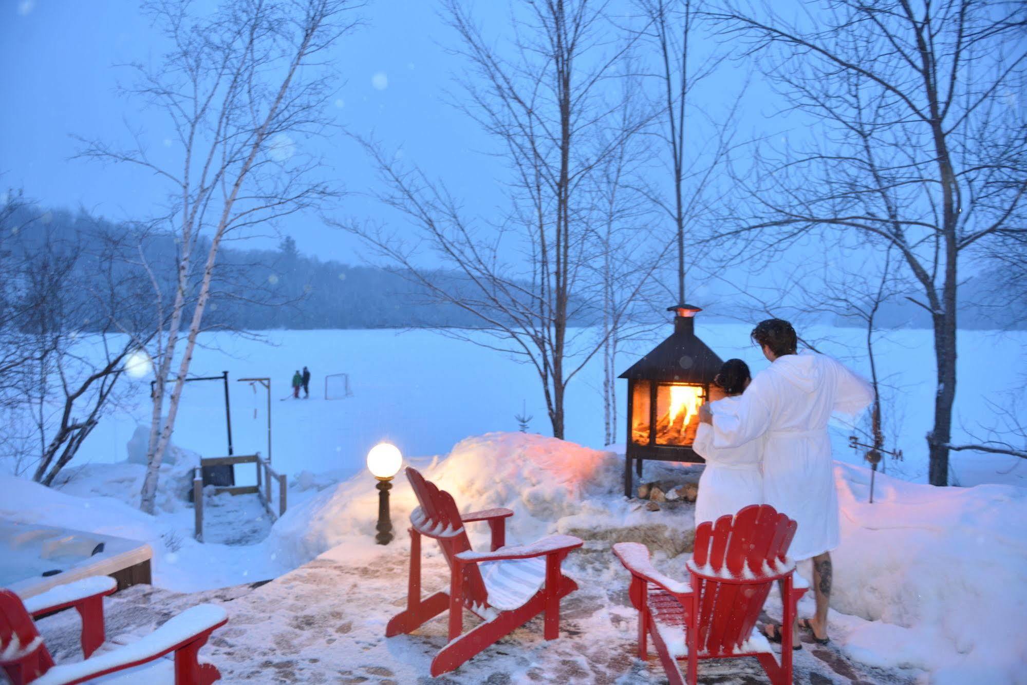סנט היפולייט Auberge Du Lac Morency מראה חיצוני תמונה